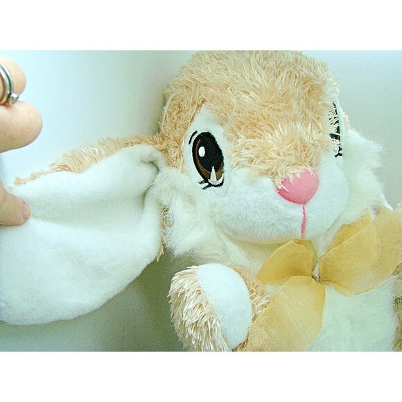 DanDee Tan Floppy Lop Eared Bunny Rabbit Plush Stuffed Animal 14" Collectible - Picture 8 of 12